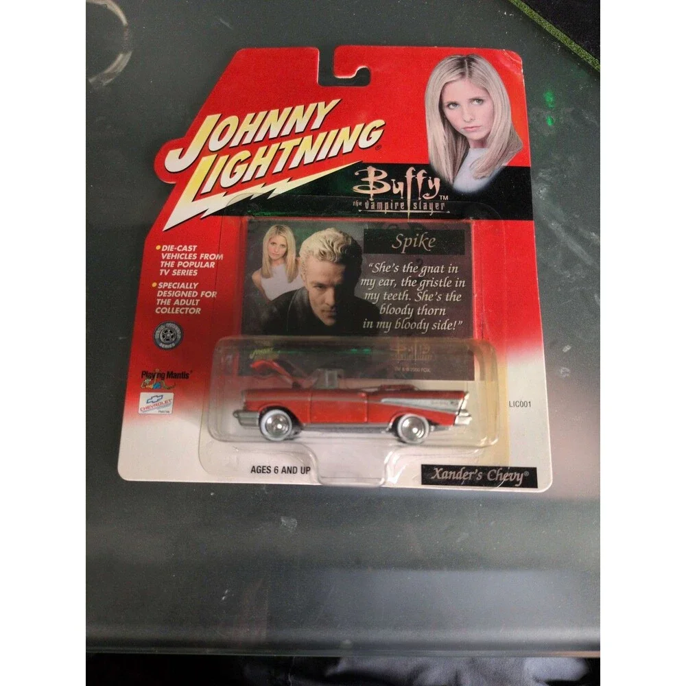 Johnny Lightning Buffy The Vampire Slayer Xander's Chevy Red Diecast Car 1:64